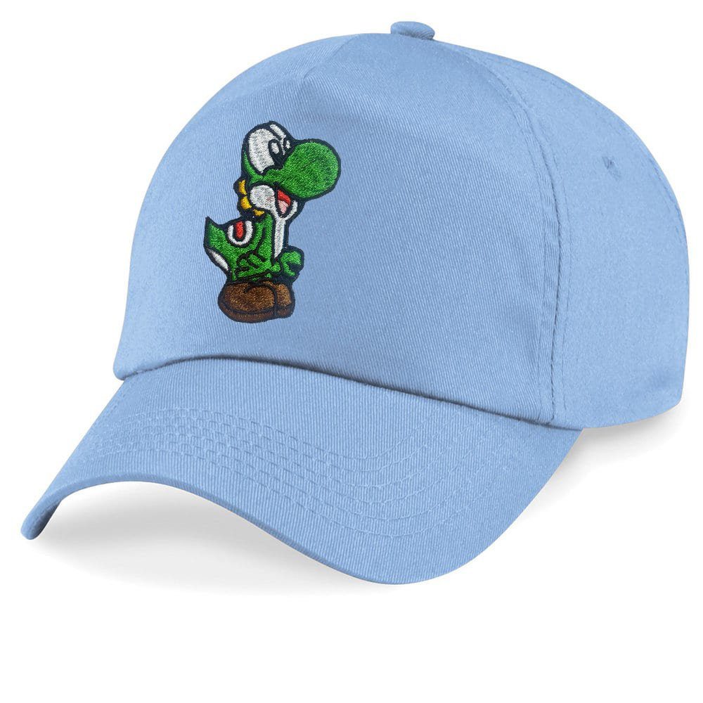 Baseball Cap Kinder Yoshi Baby Stick Patch Mario Super Retro Konsole