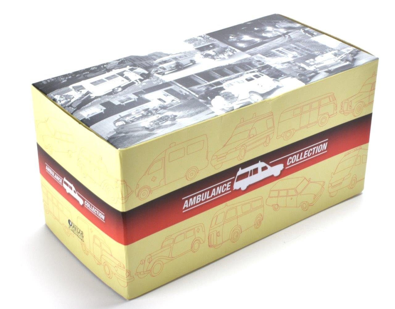 Editions Atlas Sammlerauto Krankenwagen Ambulanz Mercedes Benz 230 W110 Binz Ambulance creme 1:43, Maßstab 1:43