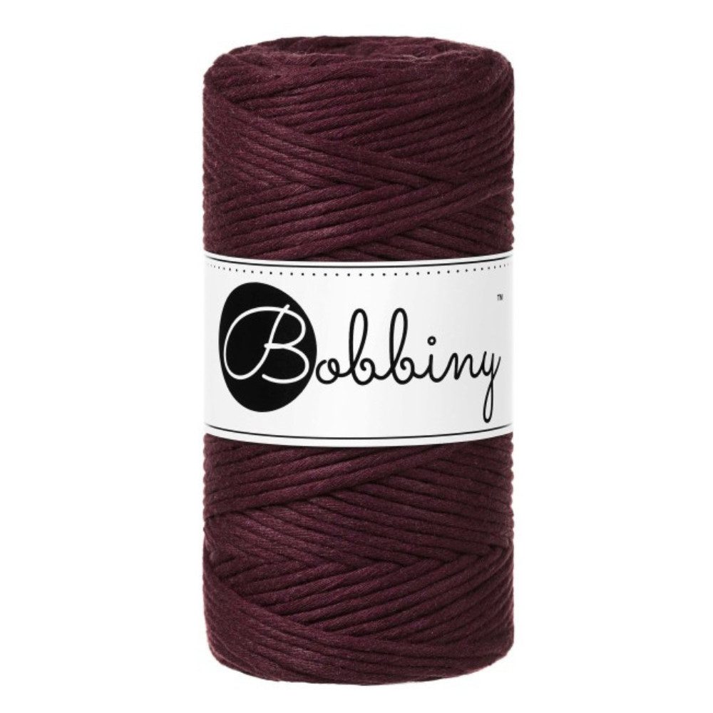 Häkelwolle Bobbiny 3 mm Makramee Garn Regular 100 m