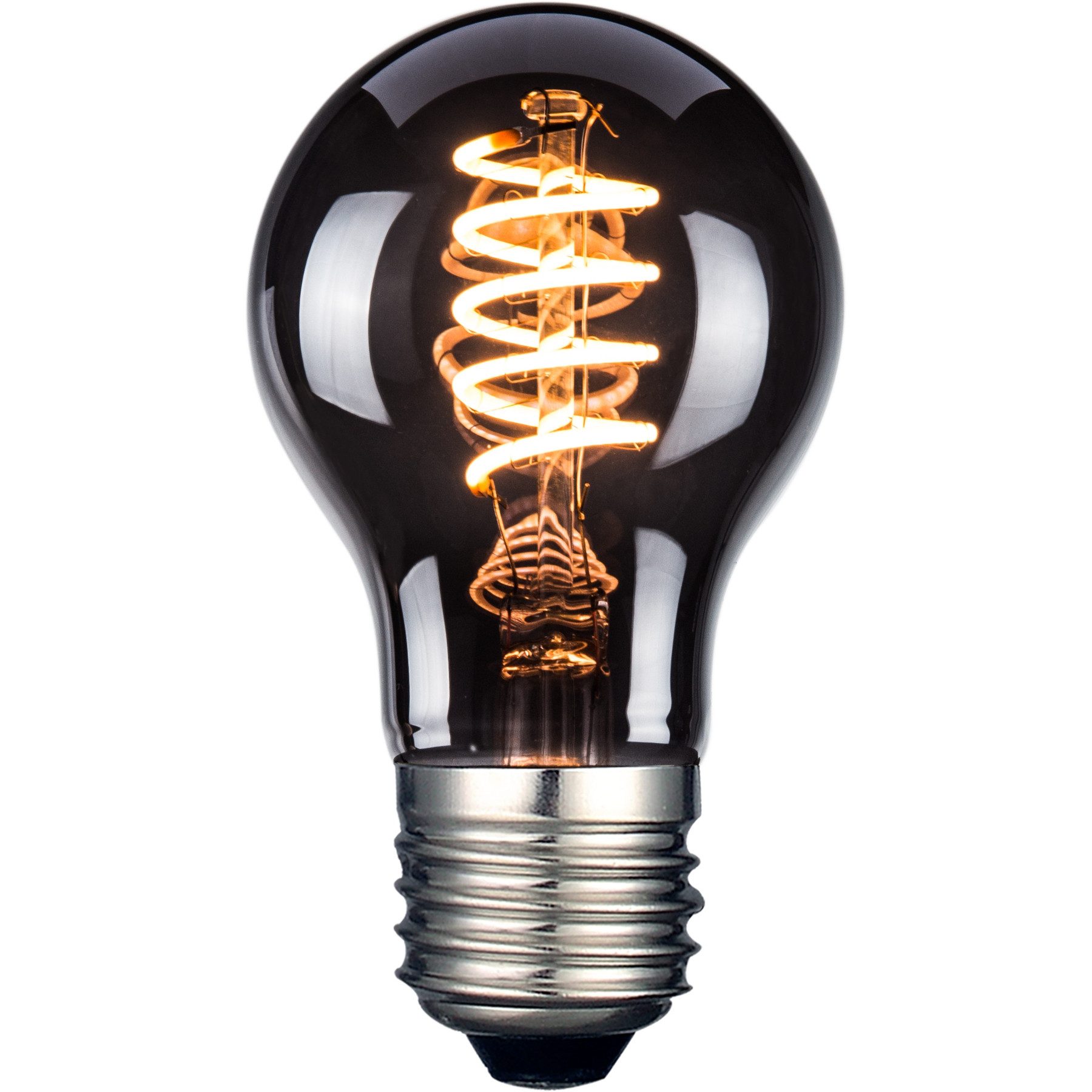 LUXULA LED-Leuchtmittel LUXULA LED-Filament-Lampe, SPIRAL, Bulb, günstig online kaufen