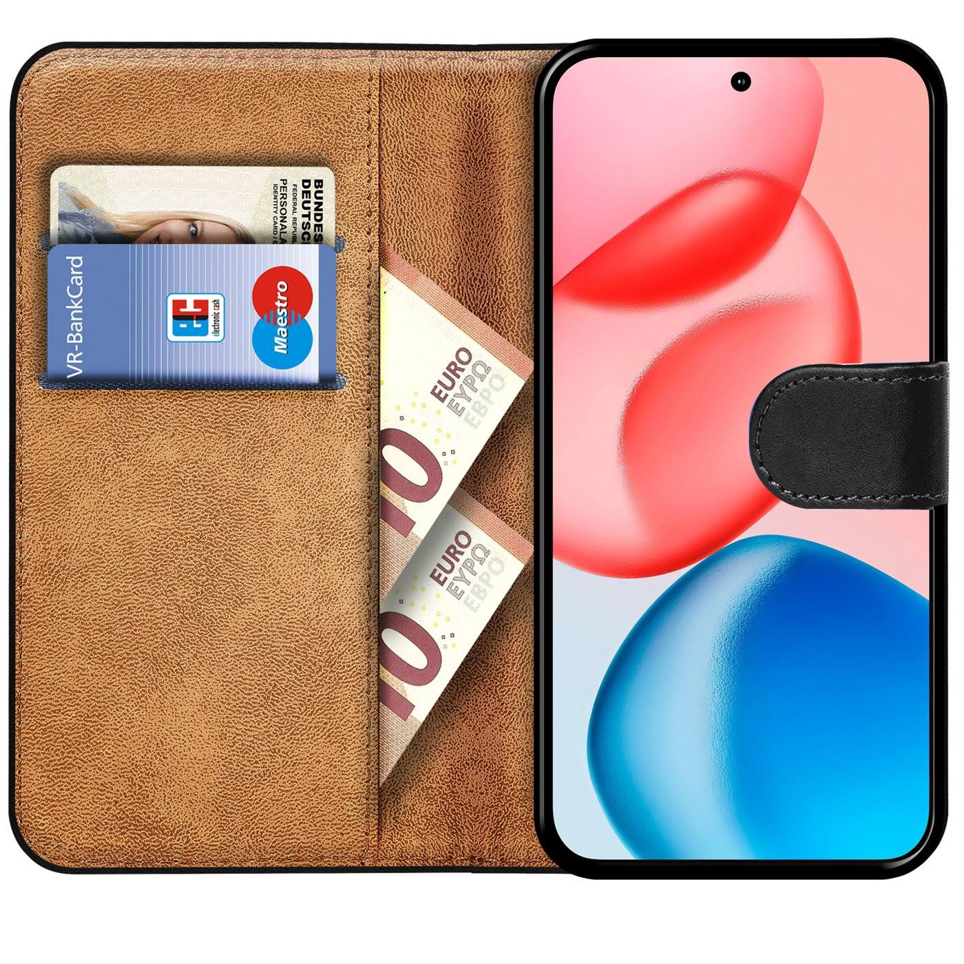 CoolGadget Handyhülle Book Case Handy Tasche für Honor 400 6,55 Zoll, Hülle Klapphülle Flip Cover für Honor 400 Schutzhülle stoßfest