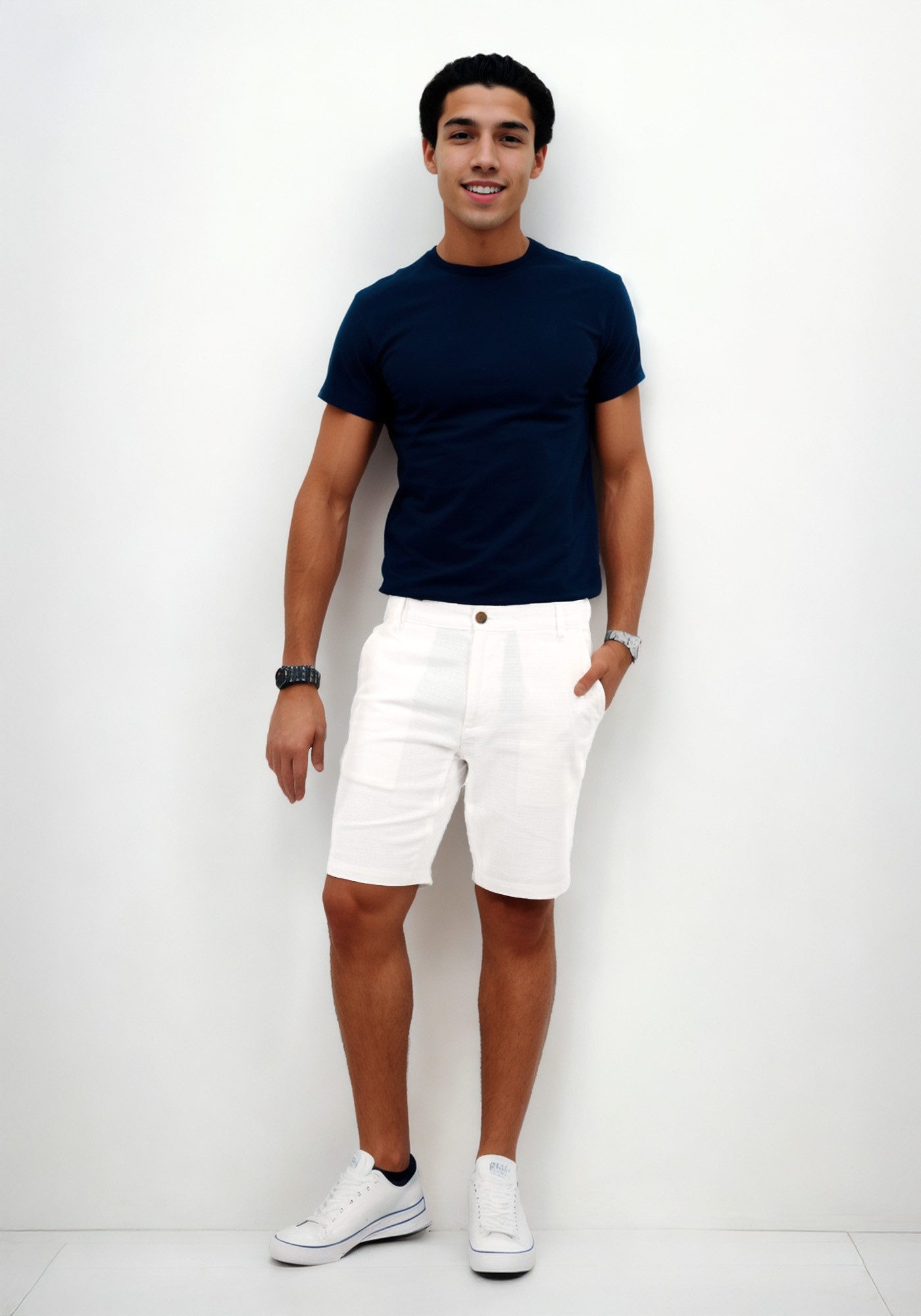 INDICODE Shorts Indoros aus atmungsaktiver Baumwolle