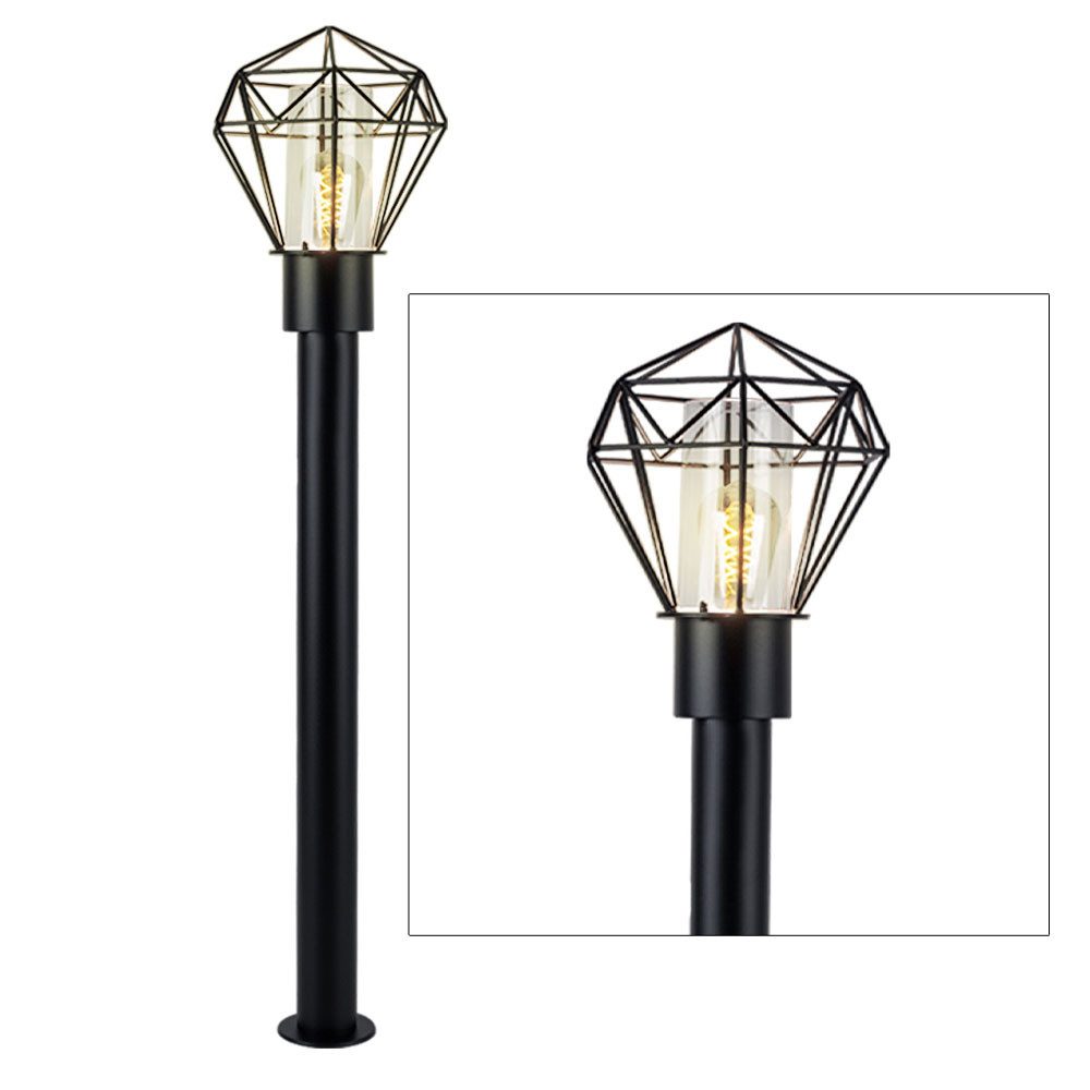 GLOBO LIGHTING Außen-Stehlampe, Leuchtmittel inklusive, Warmweiß, günstig online kaufen