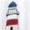 Delindo Lifestyle Scheibengardine LEUCHTTURM (1 St), Stangendurchzug, transparent, Voile, HxB: 45x115, mit Stangendurchzug, für die Küche – Bild 5 von 5