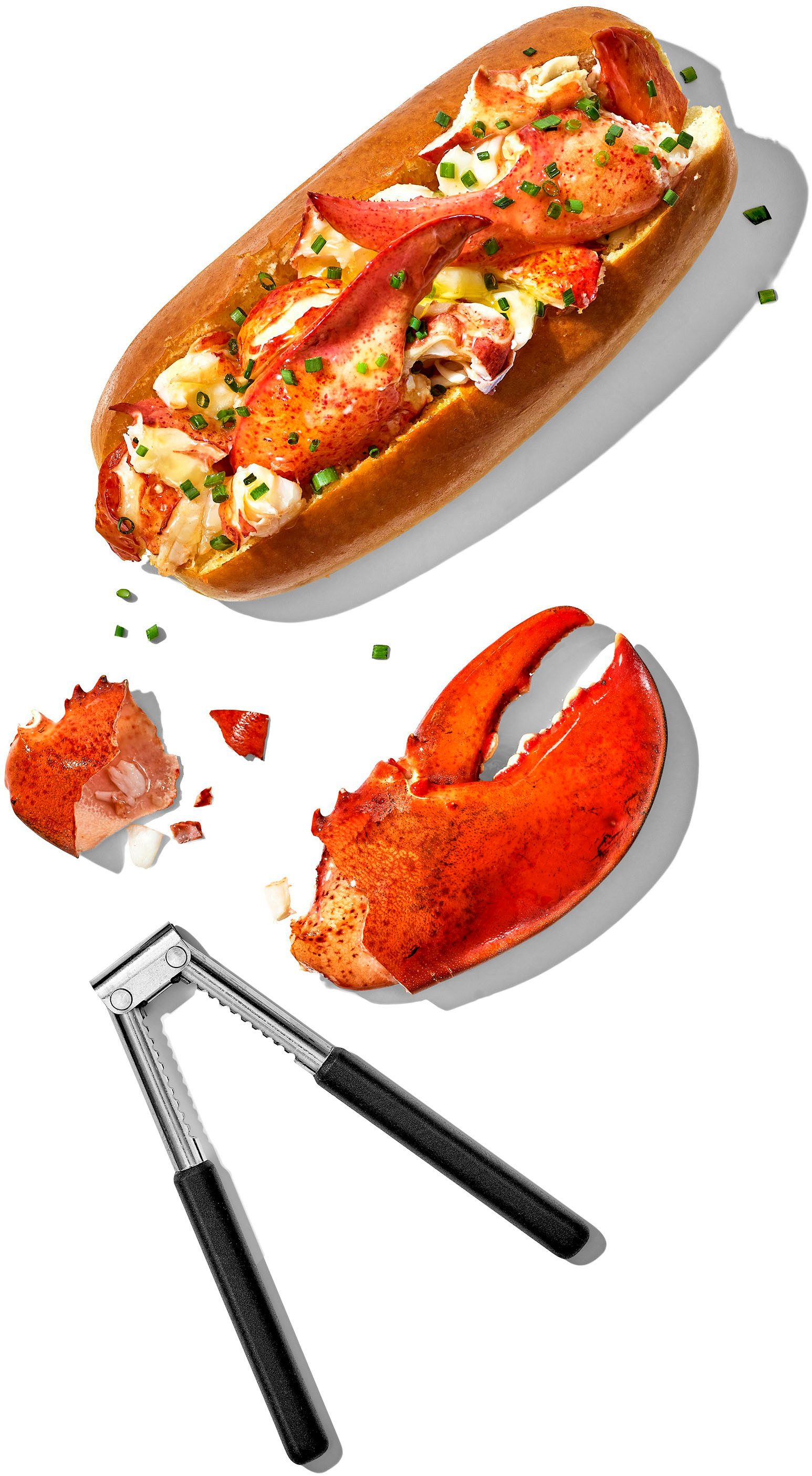 OXO Good Grips Nussknacker Nuss-/Seafood Knacker, (1-tlg), moderner Komfort zum Knacken von Meeresfrüchten und Nüssen, Edelstahl