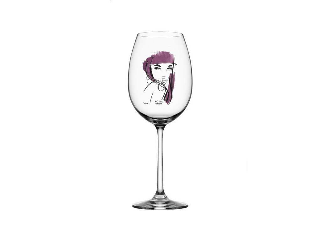 Kosta Boda Weinglas