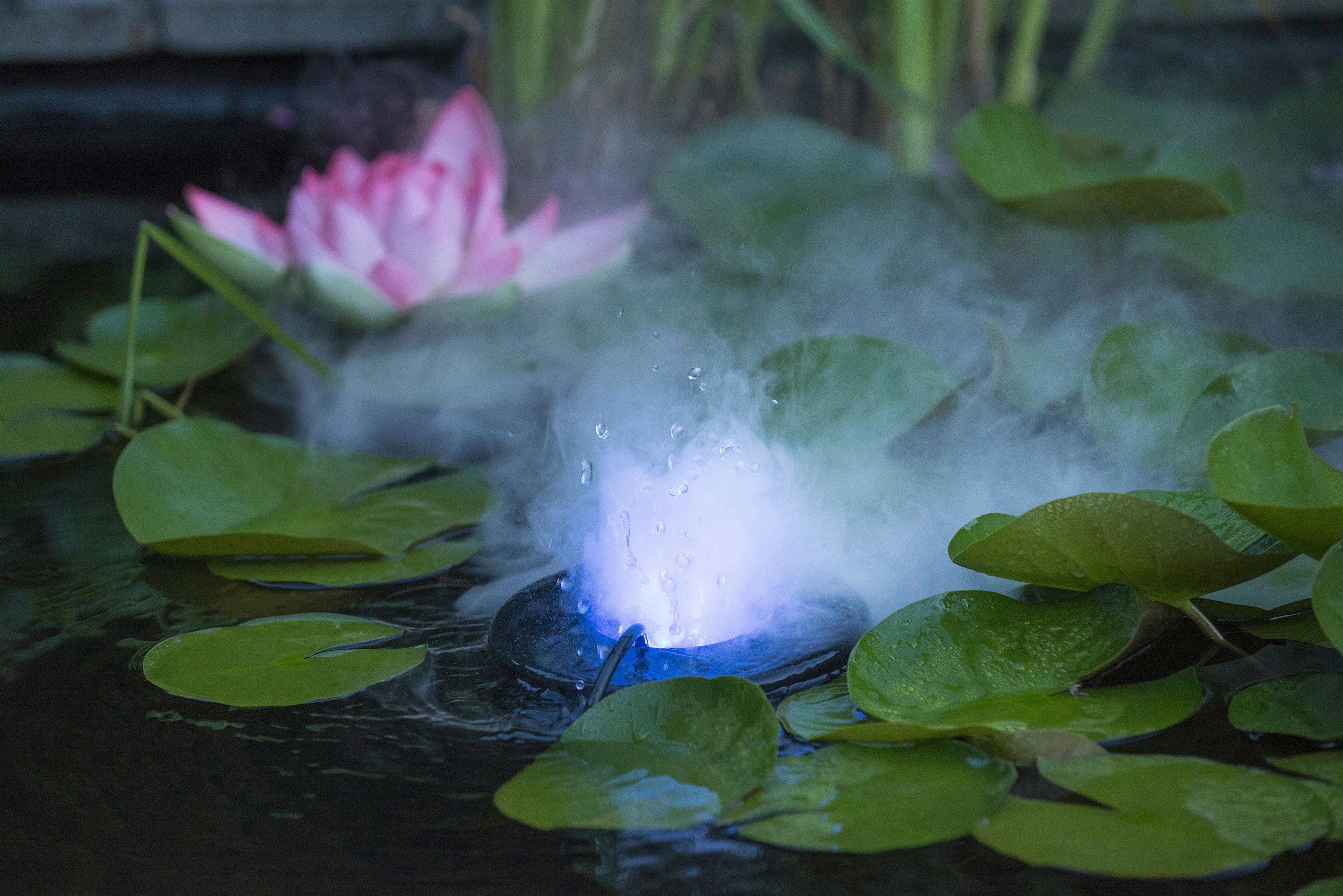 MystMaker, mit Ubbink LED Teich-Nebler