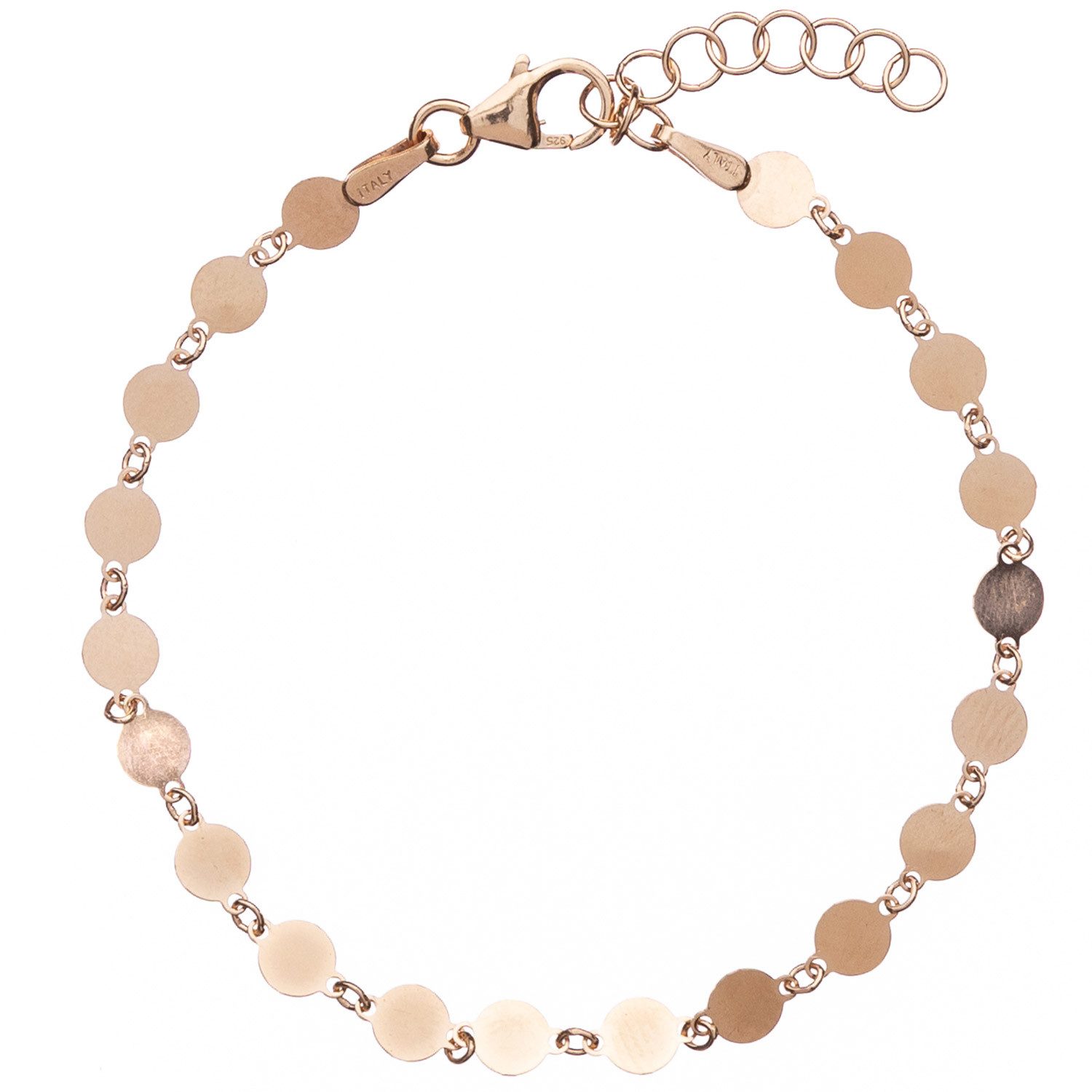 Alisia Gliederarmband Damen-Essential Goldfarben