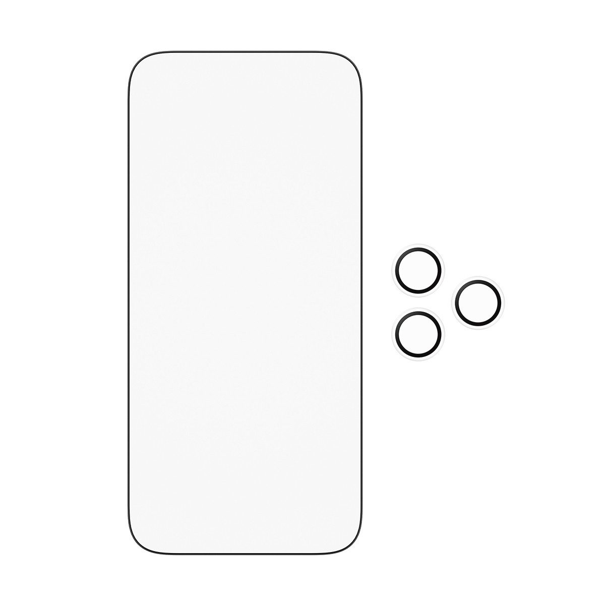 CARE by PanzerGlass Displayschutzglas 2-in-1 Protection Essentials Bundle für Apple iPhone 17 Pro Max, Displayschutzfolie, Schutzfolie, Bildschirmschutz, kratz- & stoßfest