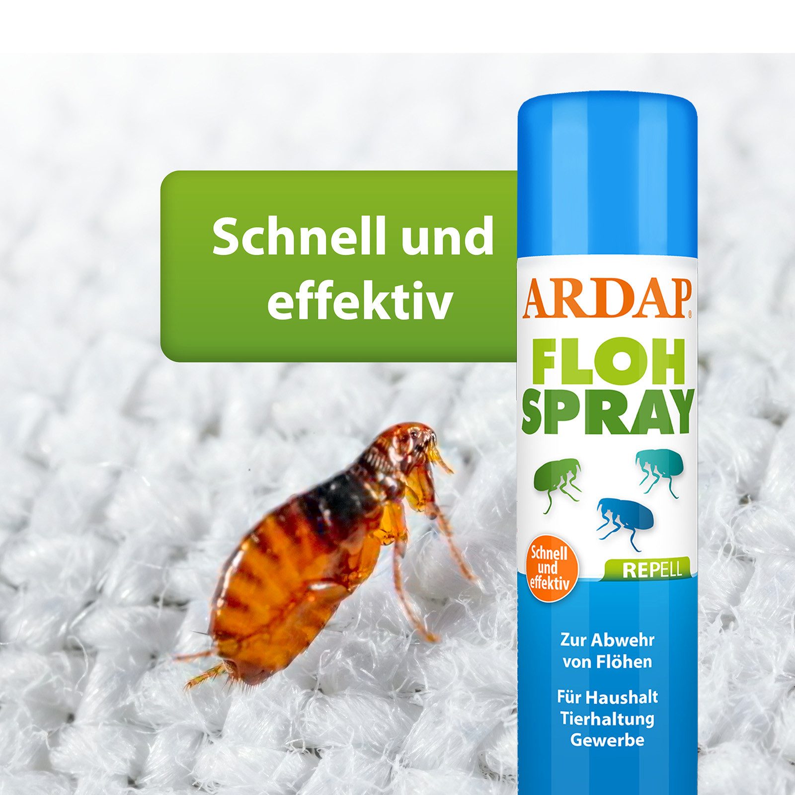 Ardap Insektenspray ARDAP Repell Flohspray 400 ml