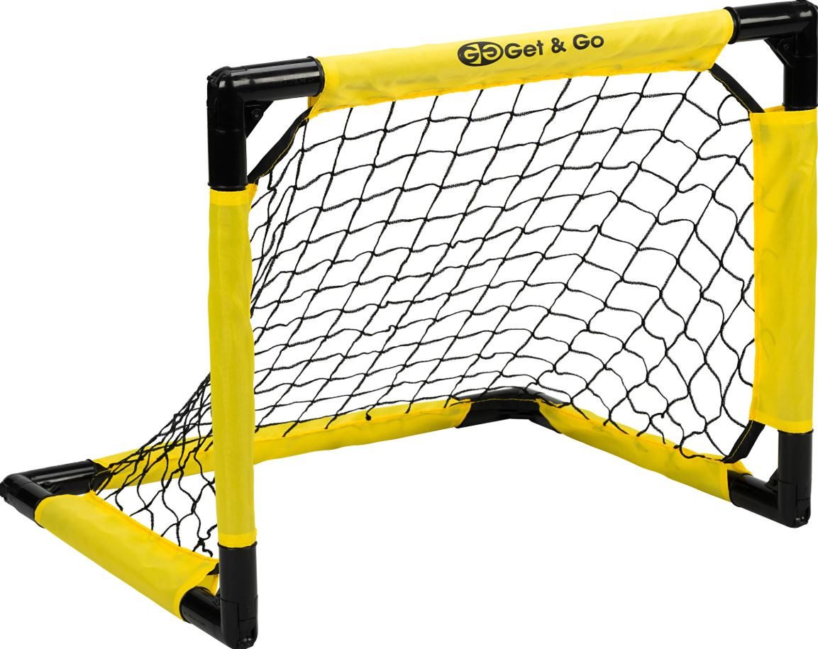Charlsten Fußballtor Get & Go Fußballtor Set 2er – klappbar, 55 × 44 × 44 cm