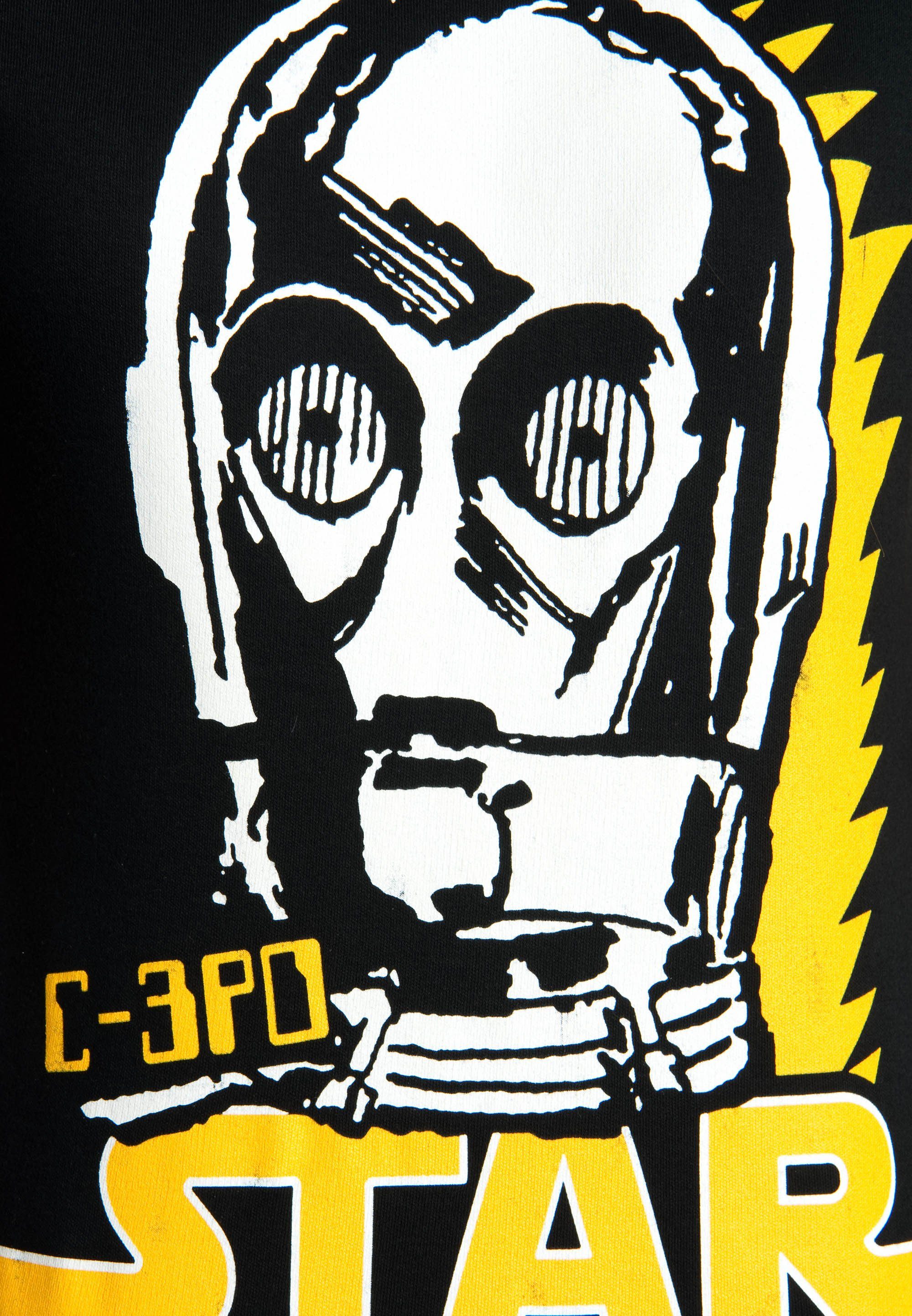 Damen Shirts LOGOSHIRT T-Shirt C-3PO mit lizenziertem Originaldesign