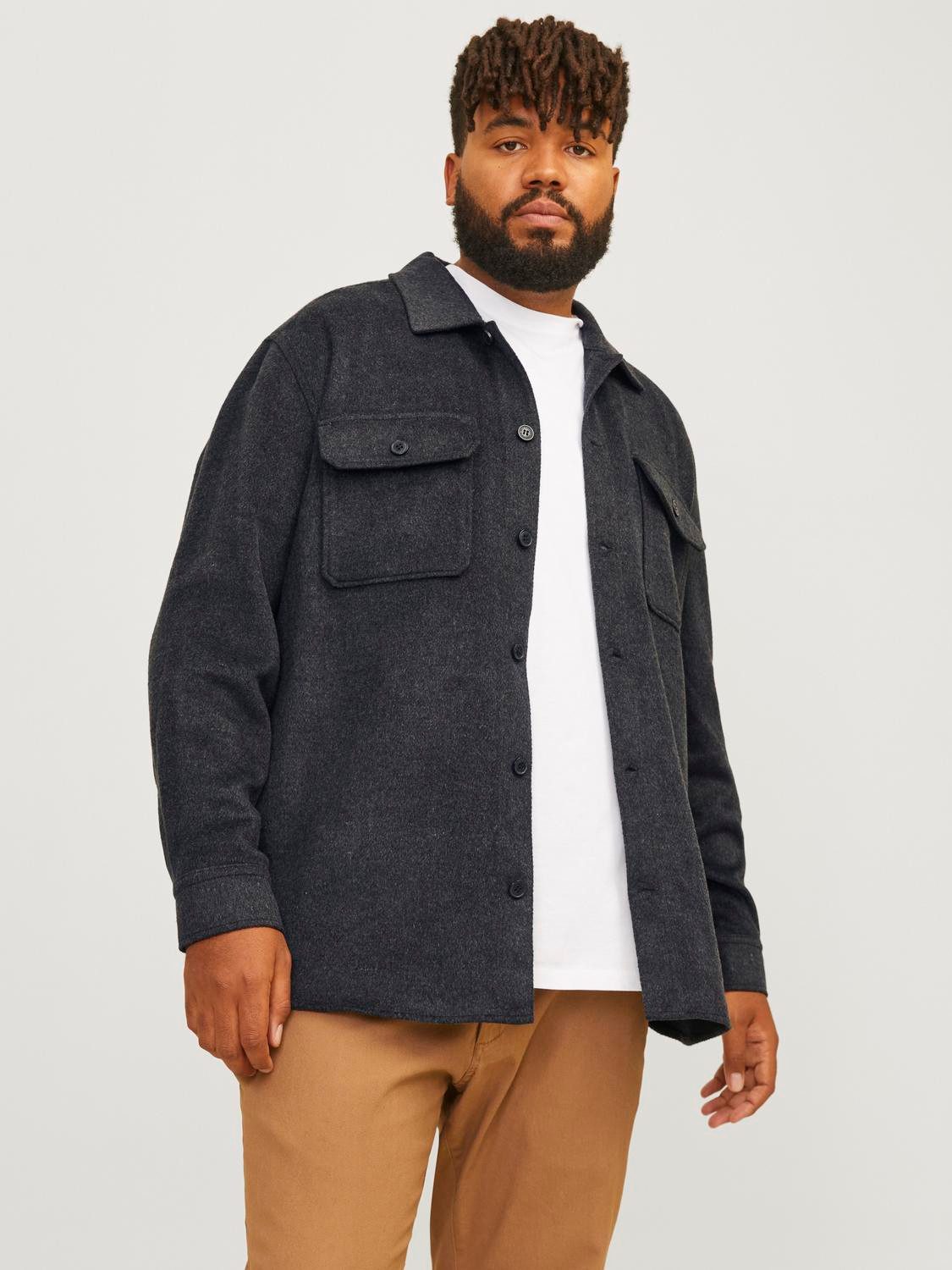 Jack & Jones PlusSize Langarmhemd JJEBRADLEY günstig online kaufen