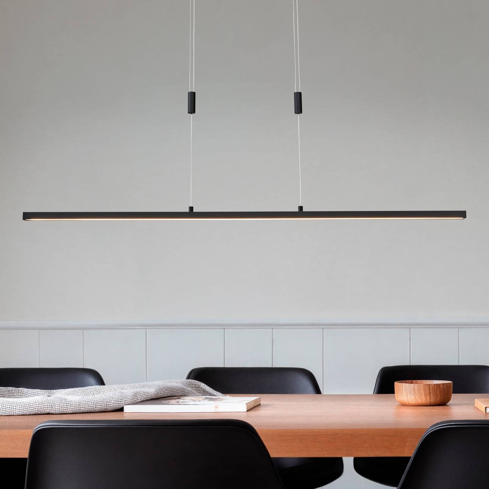 Lindby Hängeleuchte Arneja, Enthalten, LED 28 W gesamt, Farbwechsel warmweiß / tageslicht