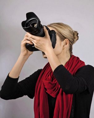 Hama Gegenlichtblende Snap mit Objektivdeckel Weitwinkel-Objektive, 55 mm Gegenlichtblende