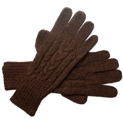 Posh Gear Strickhandschuhe »Guantibrada Alpaka Fingerhandschuhe« aus 100% Alpakawolle