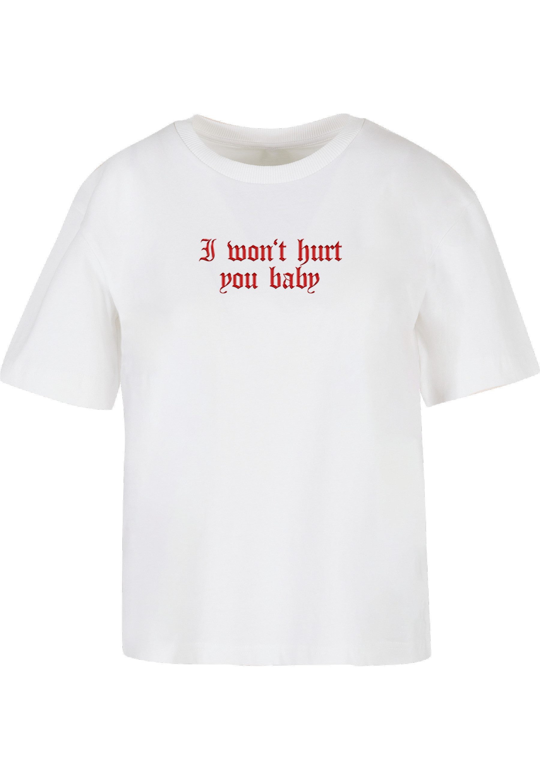 T-Shirt Miss Tee Damen Won't Hurt Tee