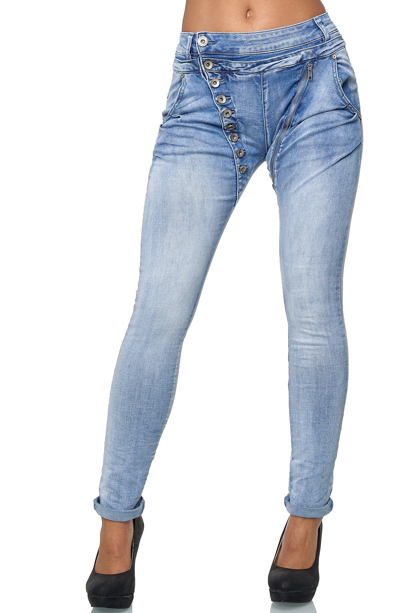 Elara Boyfriend-Jeans Elara Damen Jeans Boyfriend günstig online kaufen