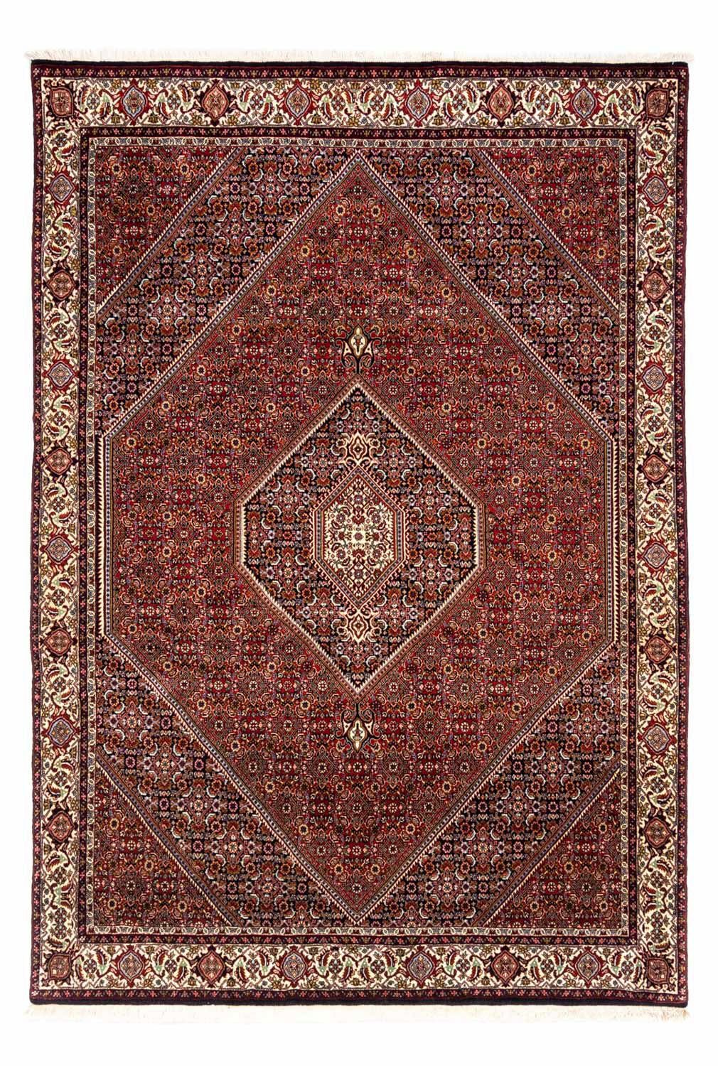 Wollteppich Medaillon Bidjar mit Takab 191 13 Höhe: Unikat x mm, morgenland, Rosso cm, rechteckig, 280 Zertifikat