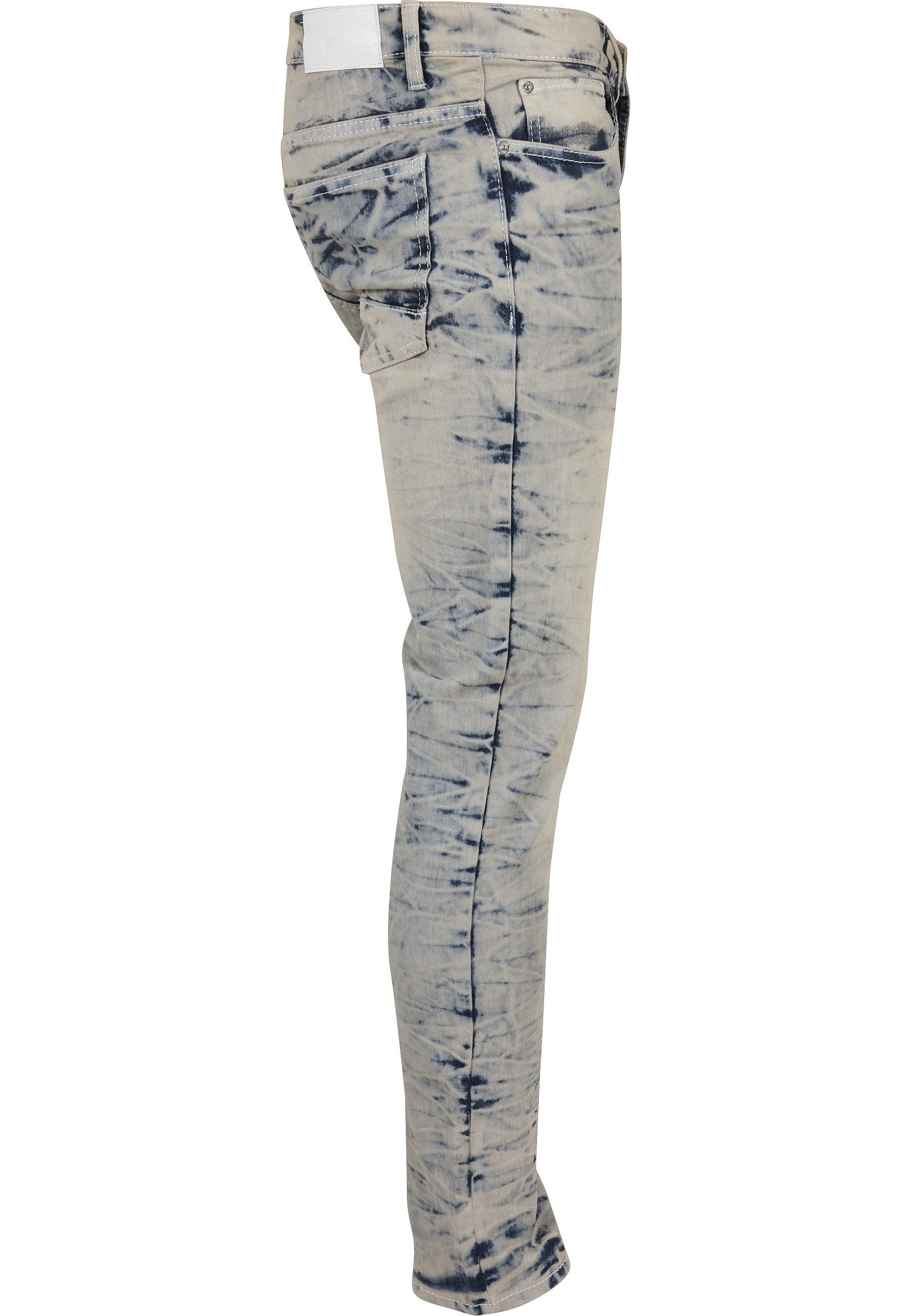 Southpole Bequeme Jeans Southpole Herren Stretch Signature Denim (1-tlg)