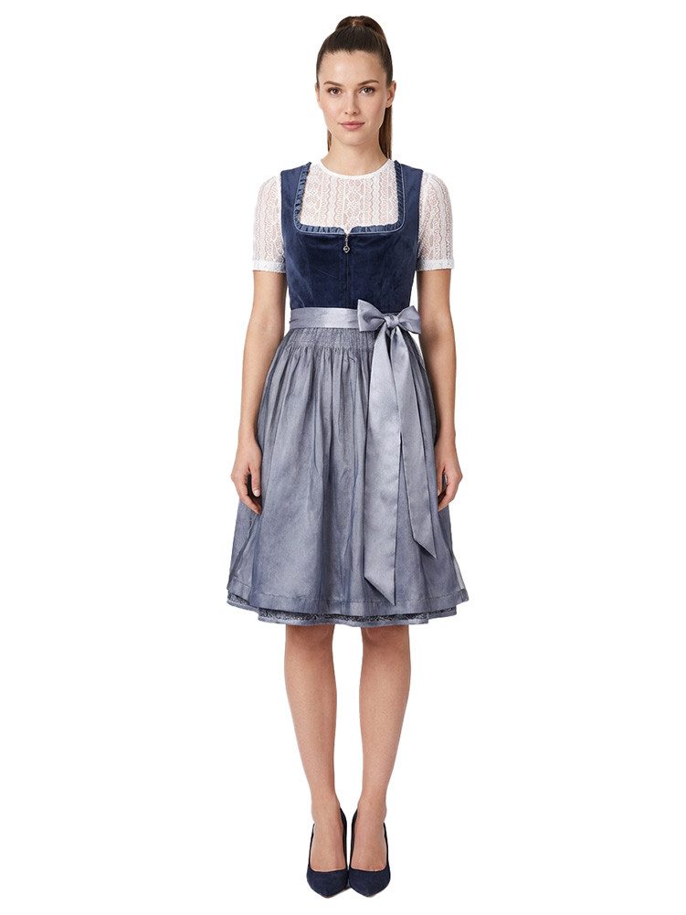 Krüger Madl Dirndl Dirndl Joelina 60cm Länge marine