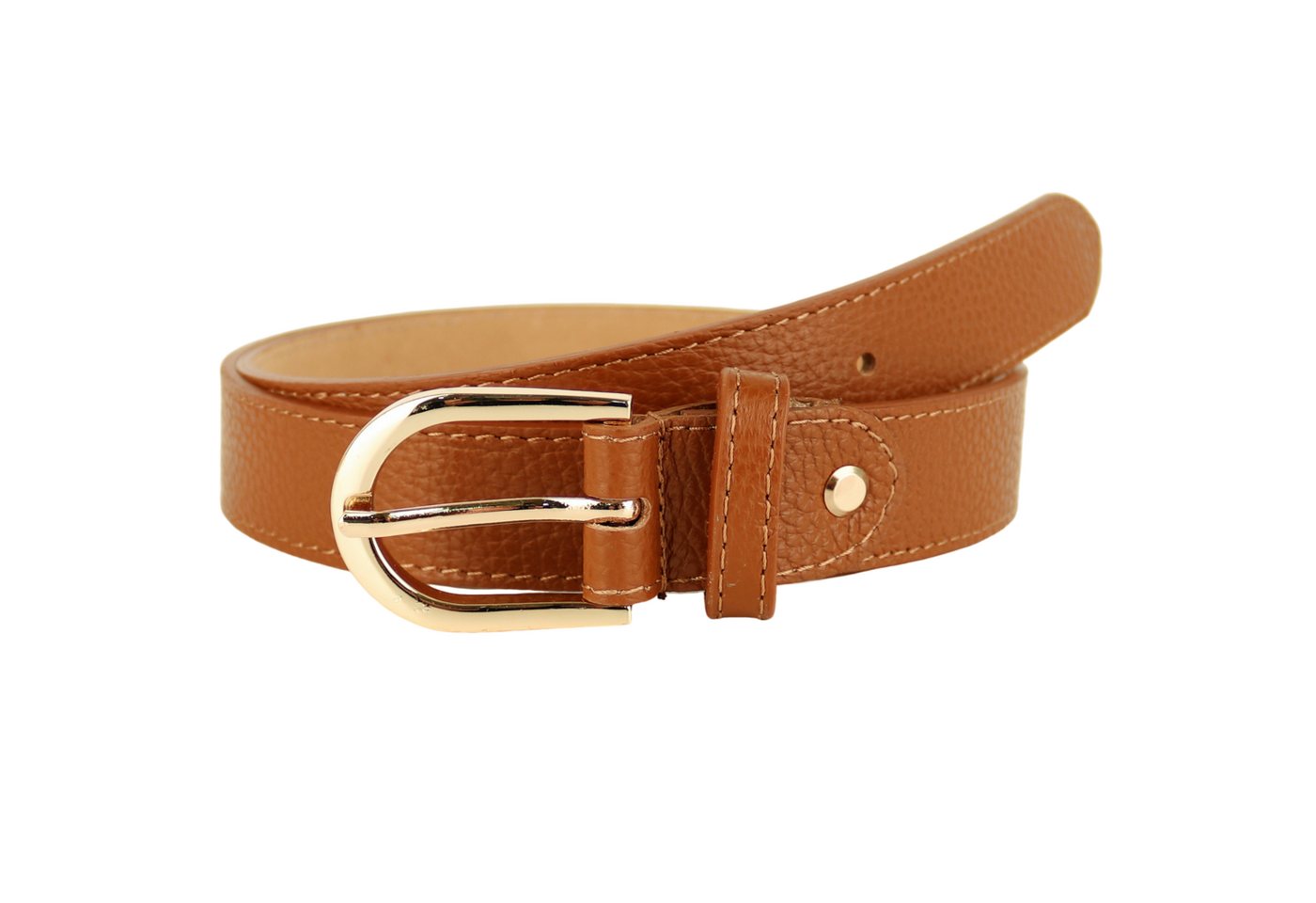 MIRROSI Ledergürtel Damen Herren Gürtel, Made in Italy, 3cm breit (Passt fast zu jeder Hosenschlaufe, aus Echtem Leder)