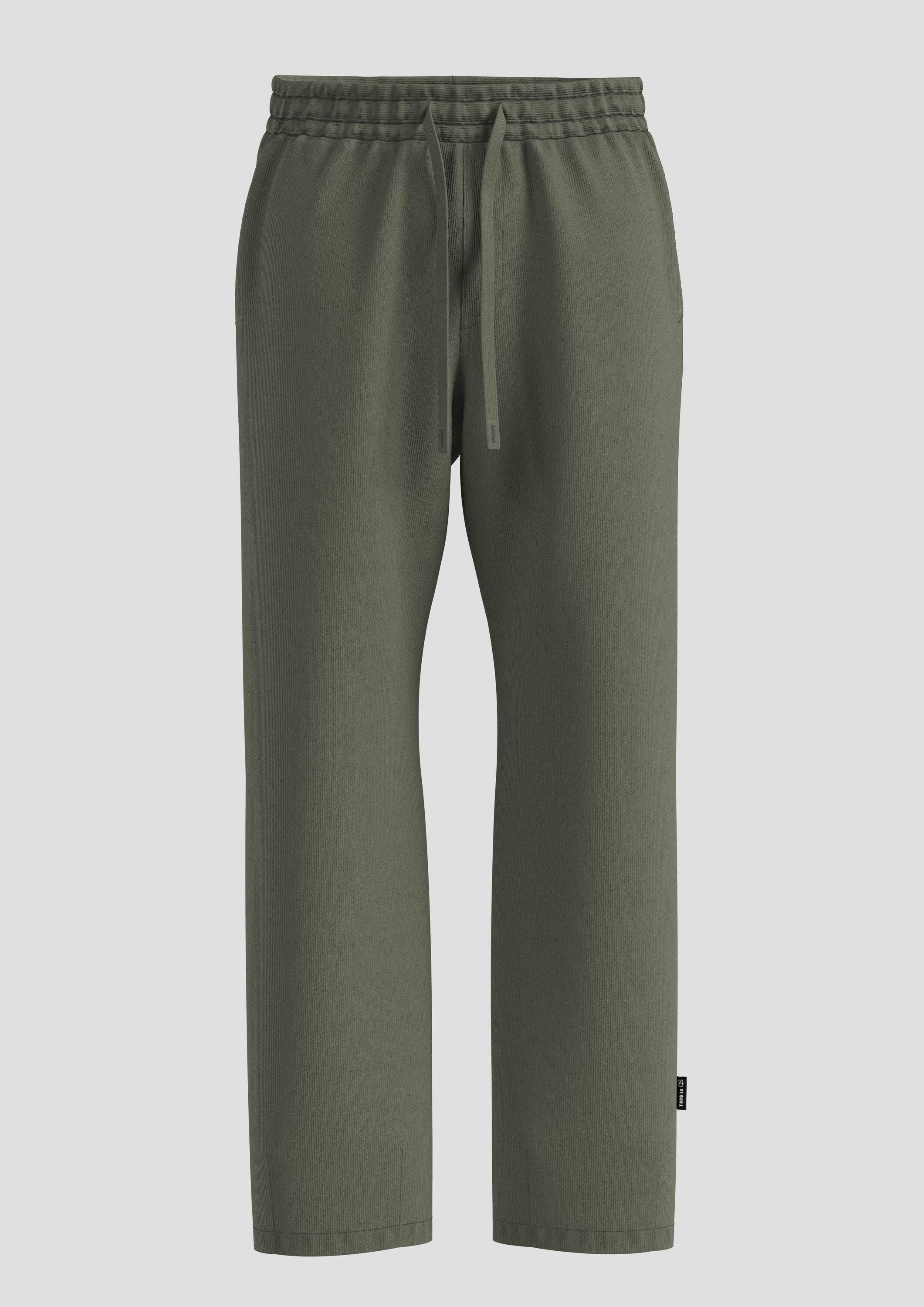 QS Chinos Hose Jogpants aus Cord