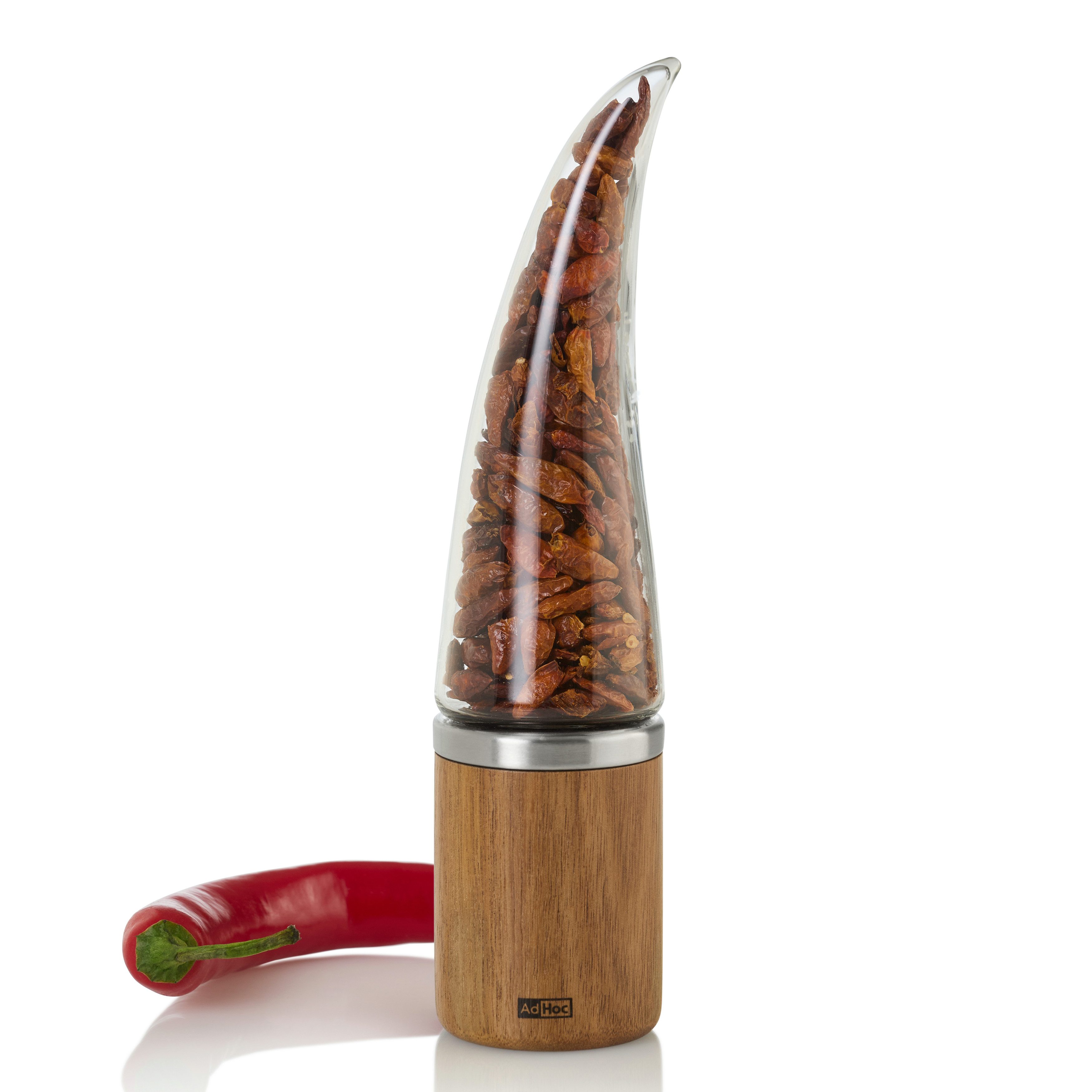 AdHoc Chilimühle Peperone manuell, stilvoller Chilischneider Modell 2025