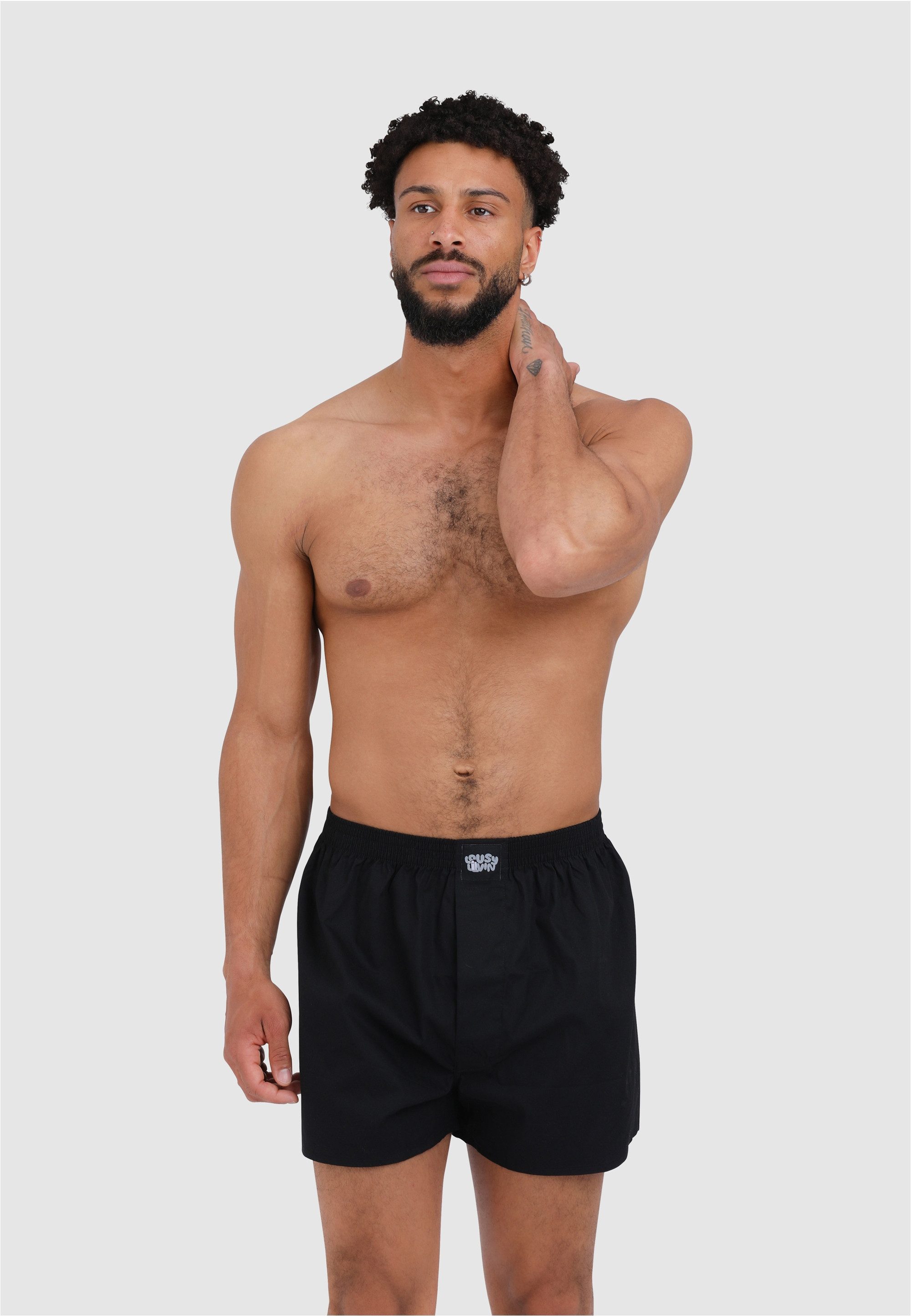 Lousy Livin Boxershorts Plain 5 Pack günstig online kaufen