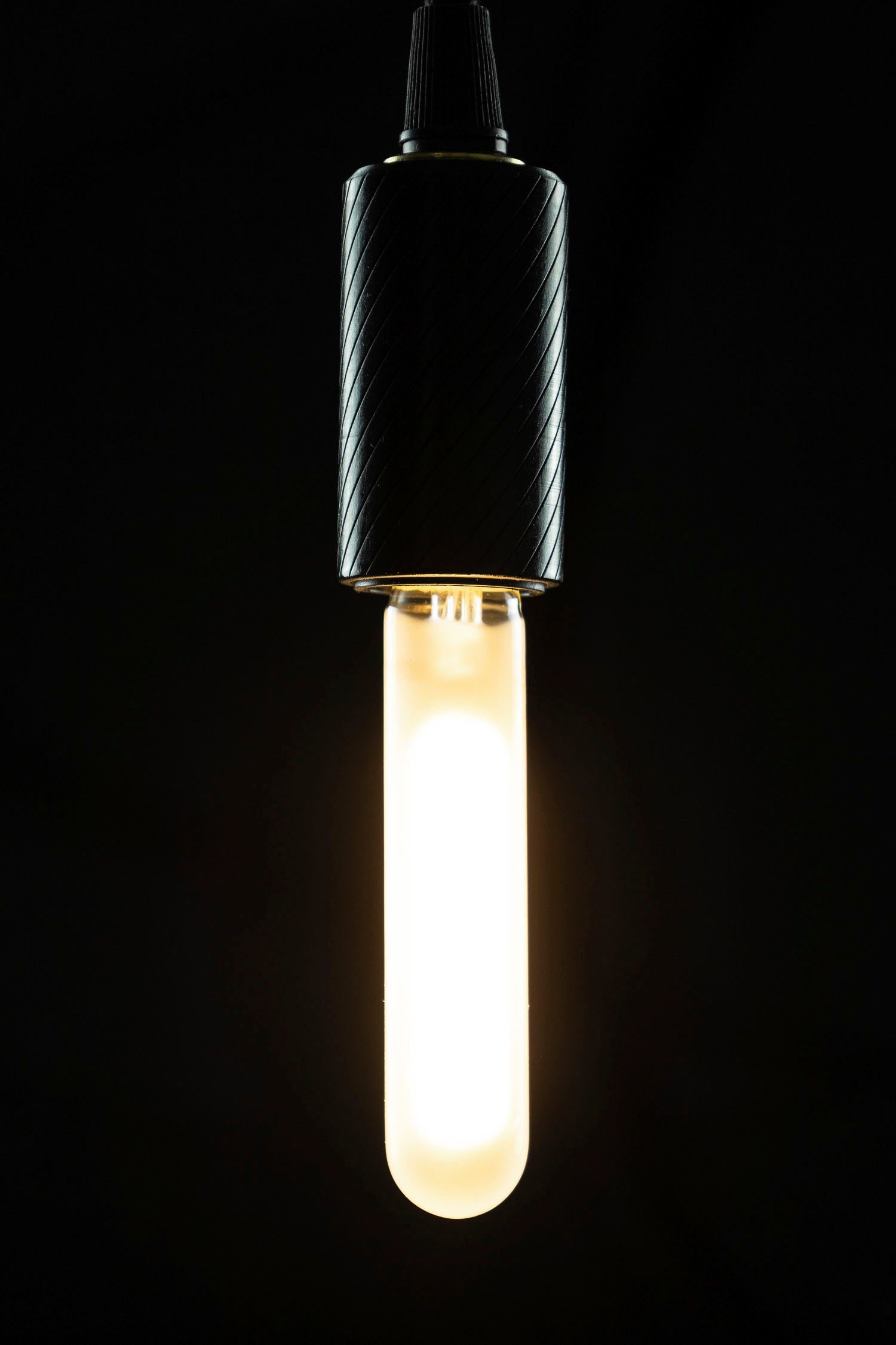 St., matt, SEGULA Tube LED-Leuchtmittel matt, CRI 1 LED 90, Warmweiß, dimmbar LED Tube 2,5W, E14,