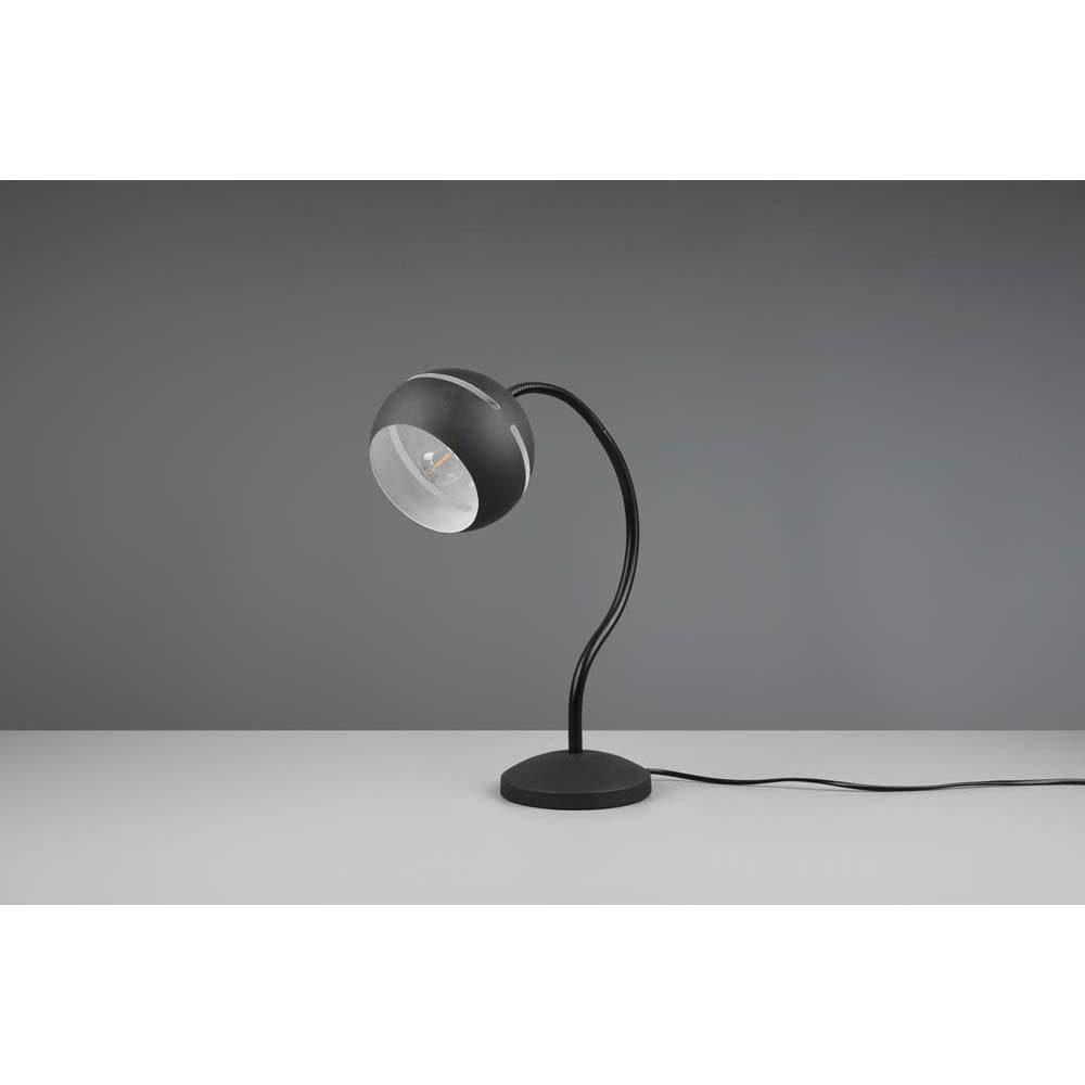 Tischlampe Leselampe Schreibtischlampe Touch Nachttischleuchte etc-shop Tischleuchte, schwarz LED