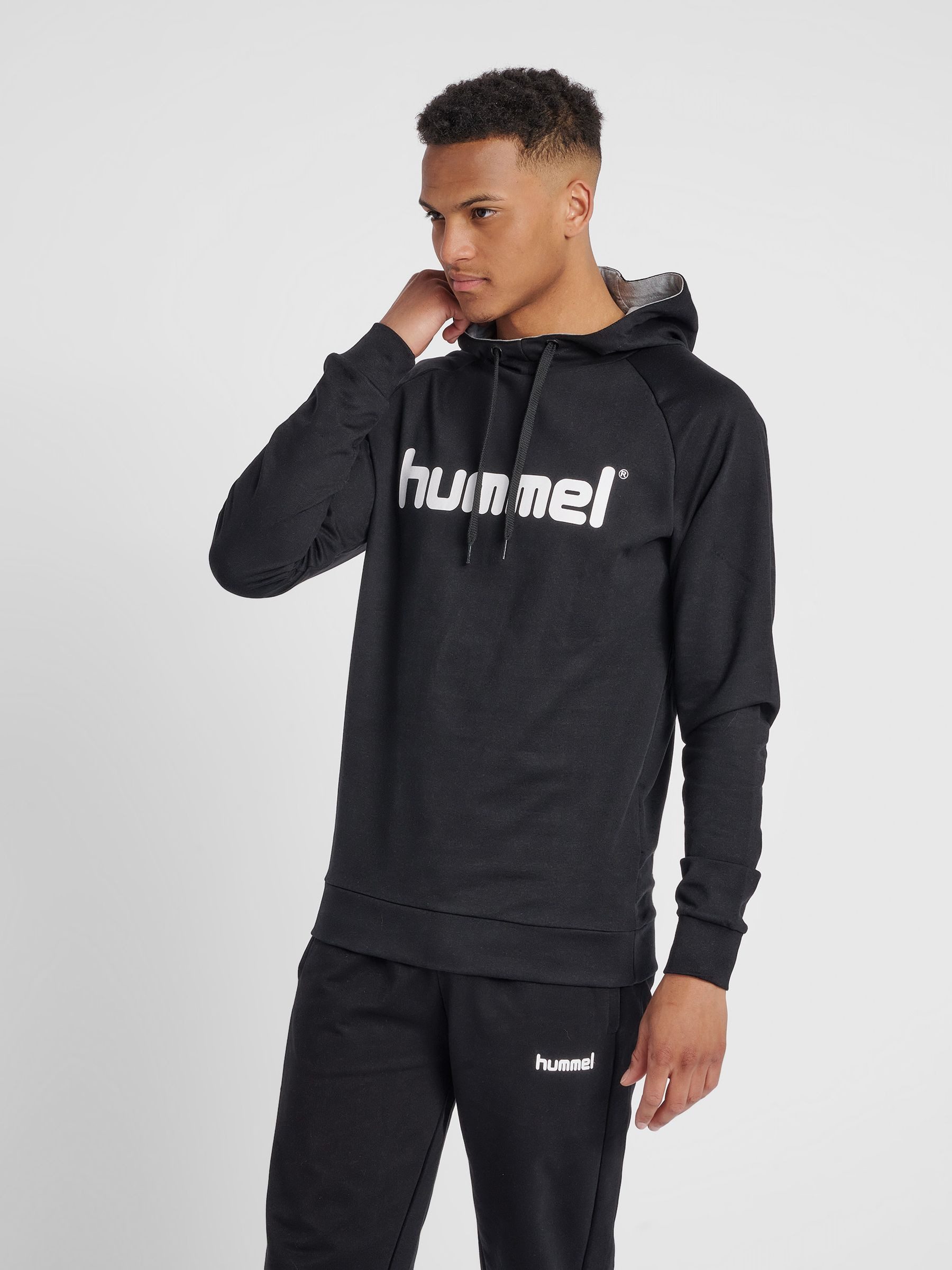 hummel Hoodie Logo Kapuzen HMLGO für HMLGO COTTON LOGO HOODIE