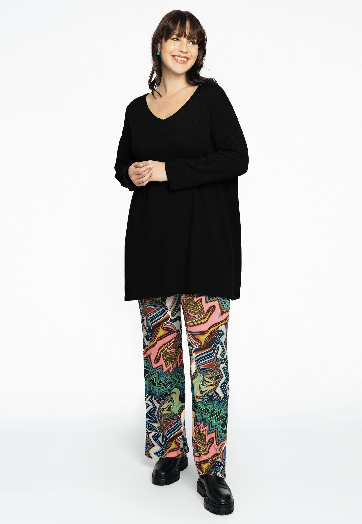 YOEK Longpullover Damen Pullover Große Größen günstig online kaufen
