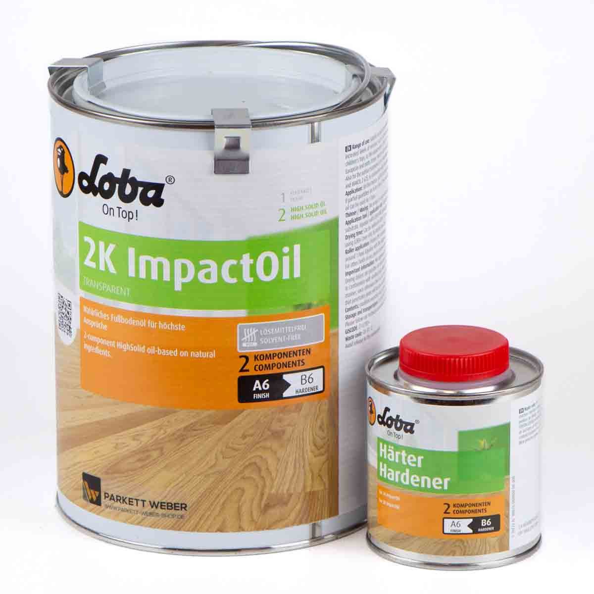 Loba Holzöl Loba ImpactOil 2K-Parkettöl 2,5 kg