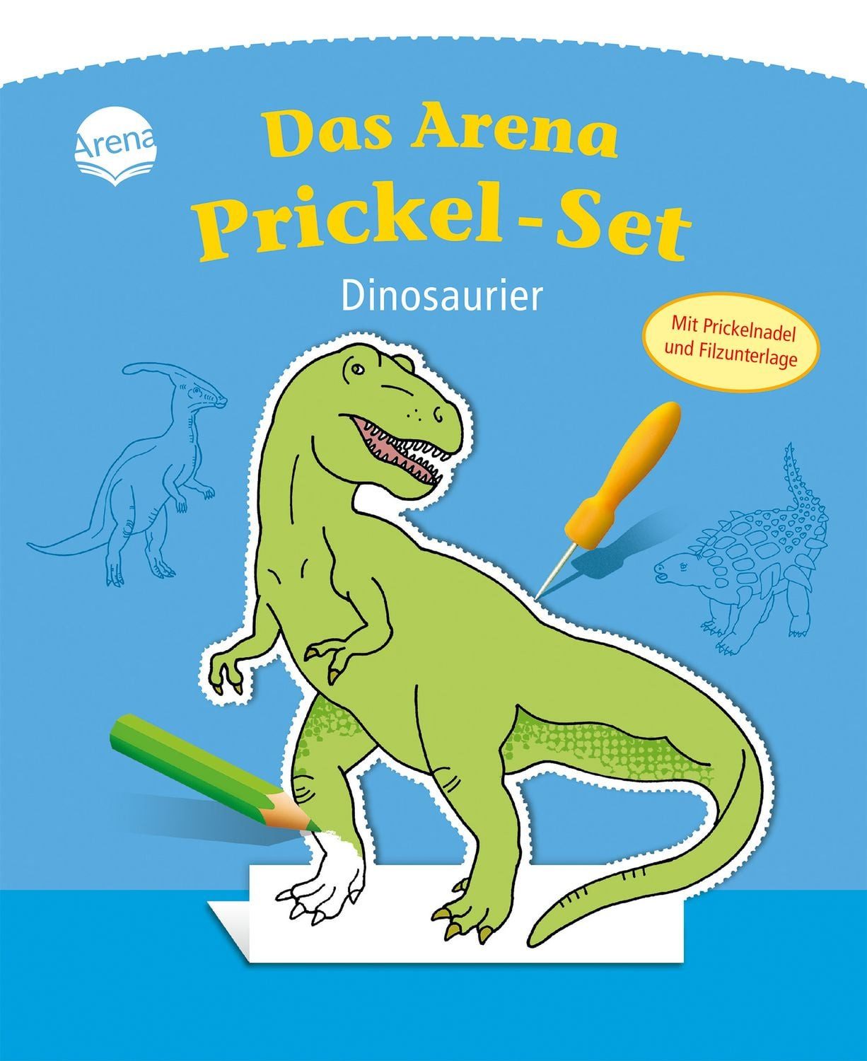 Das Arena Prickel-Set. Dinosaurier / diverse
