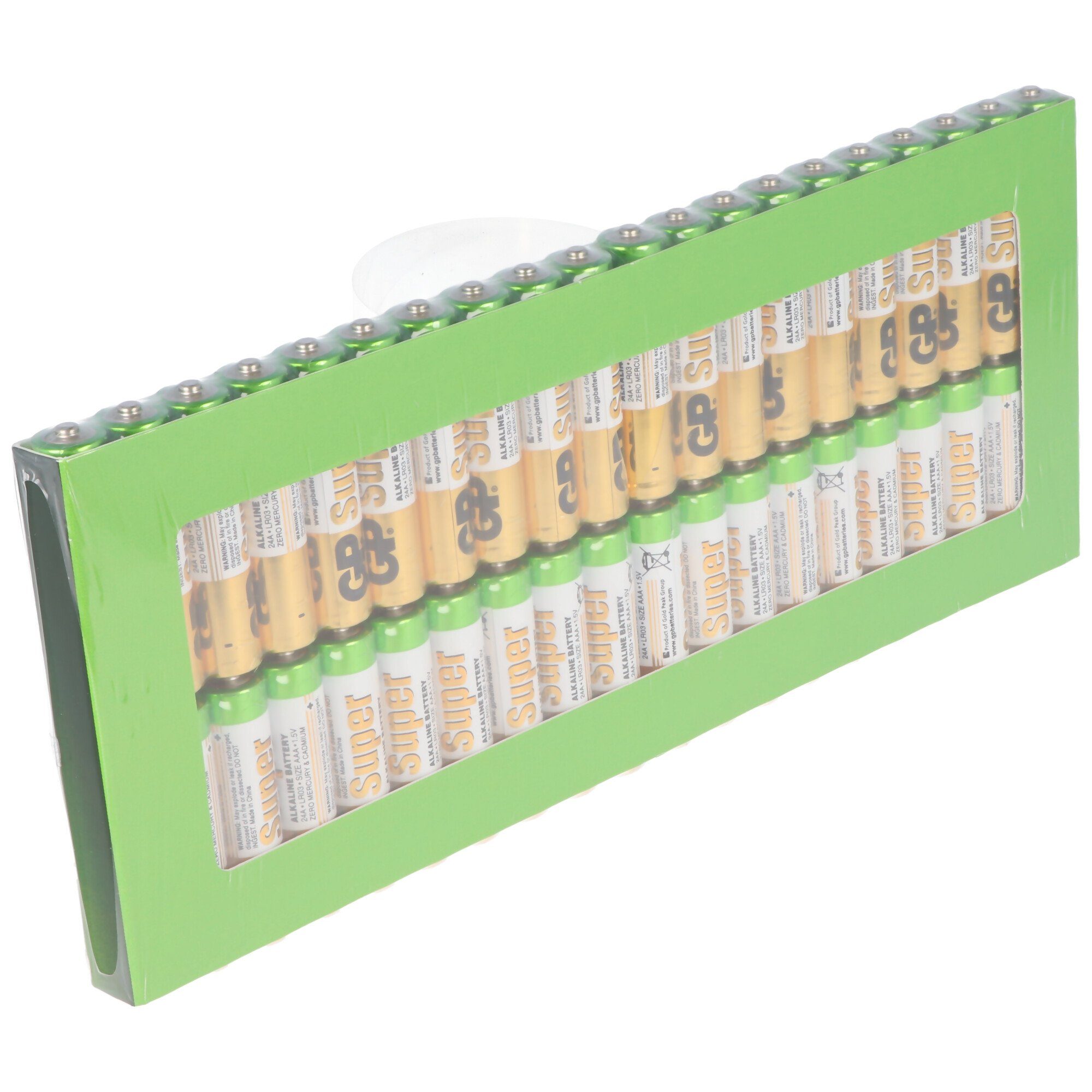 GP Super Stück Micro (1,5 GP Batteries V) 40 1,5V AAA Batterie, Alkaline Batterie