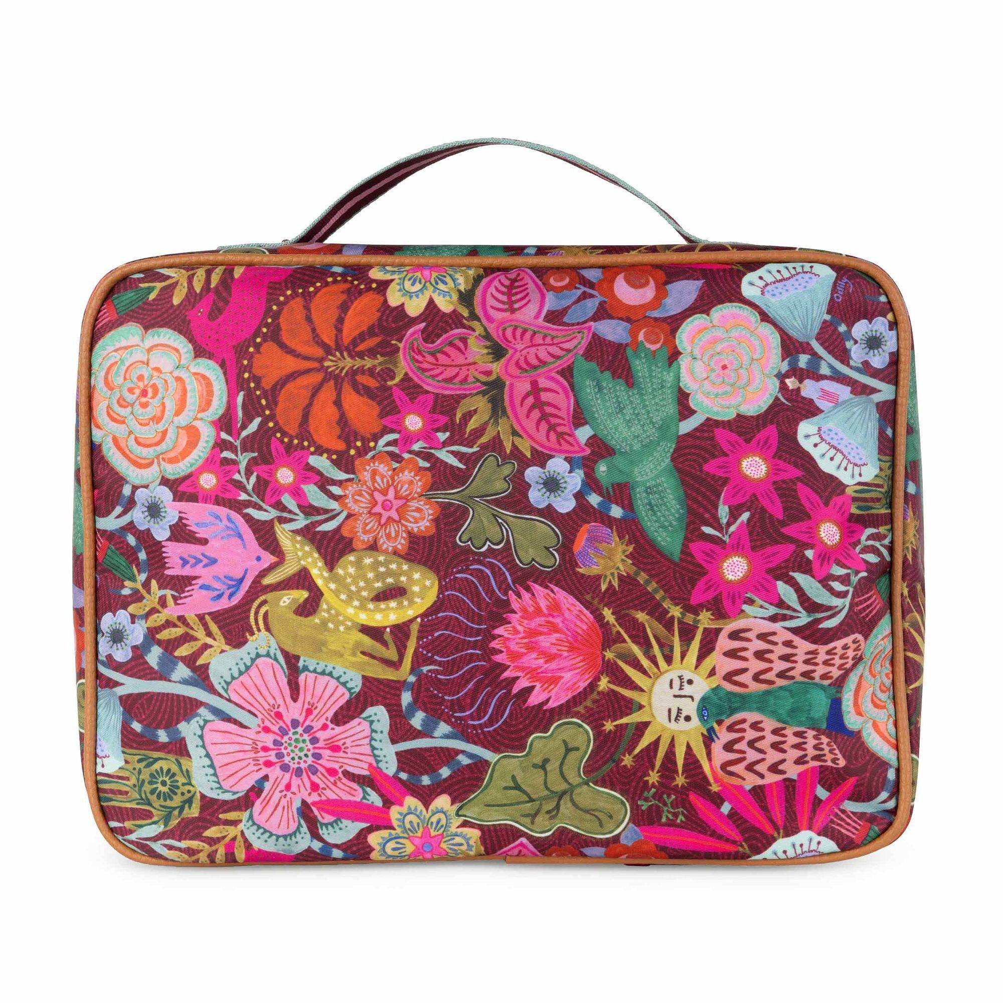 Oilily Kulturbeutel Schokland Treasues Cara, Polyester