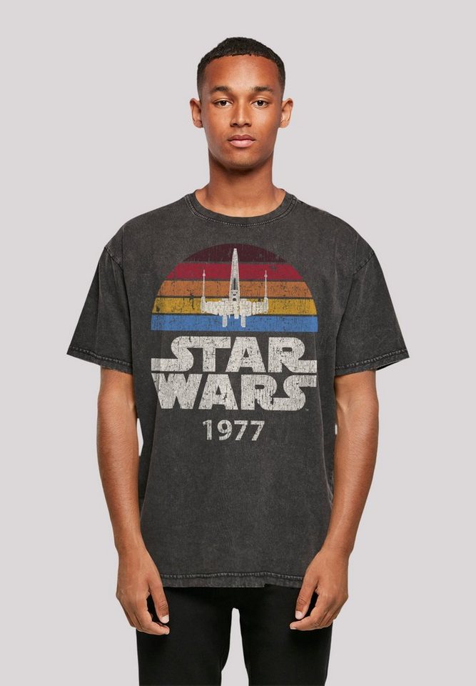 F4NT4STIC T-Shirt Star Wars X-Wing Trip 1977 T Premium Qualität, Offiziell  lizenziertes Star Wars T-Shirt