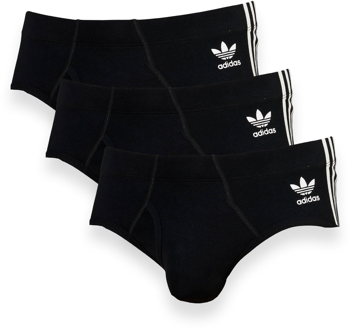 adidas Originals Slip (3er black Pack) mehrfarbig