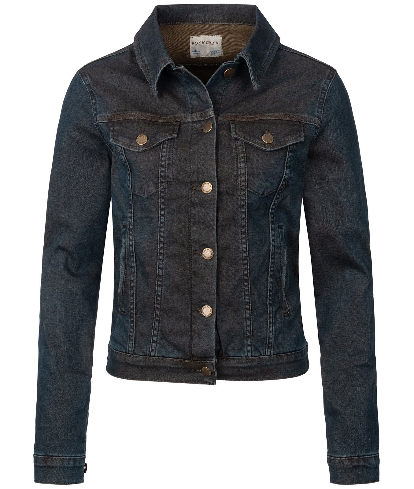 Rock Creek Jeansjacke Damen Jeansjacke Denim günstig online kaufen