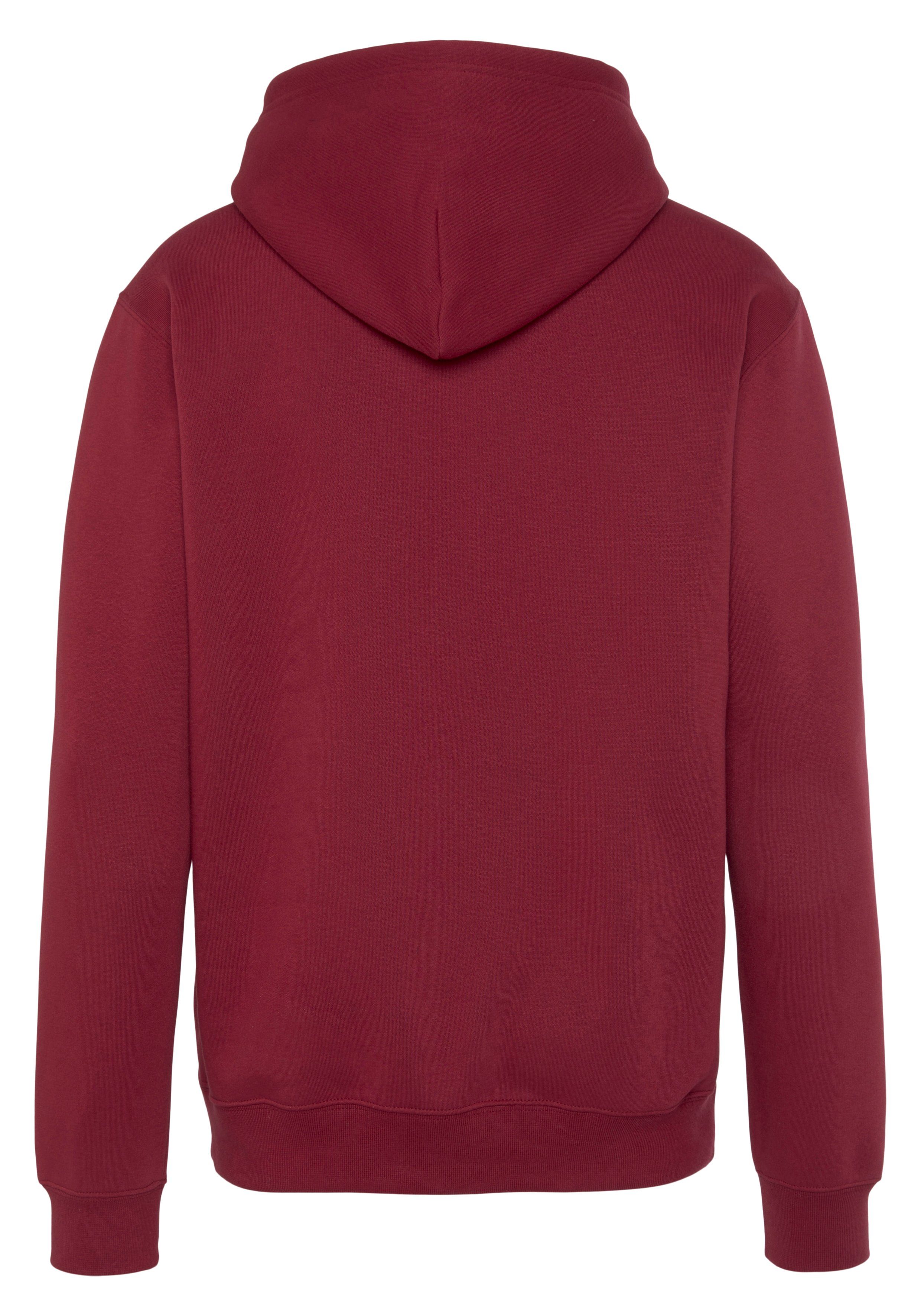 Sweatshirt Hooded large Sweatshirt Log Champion Classic Bordeaux