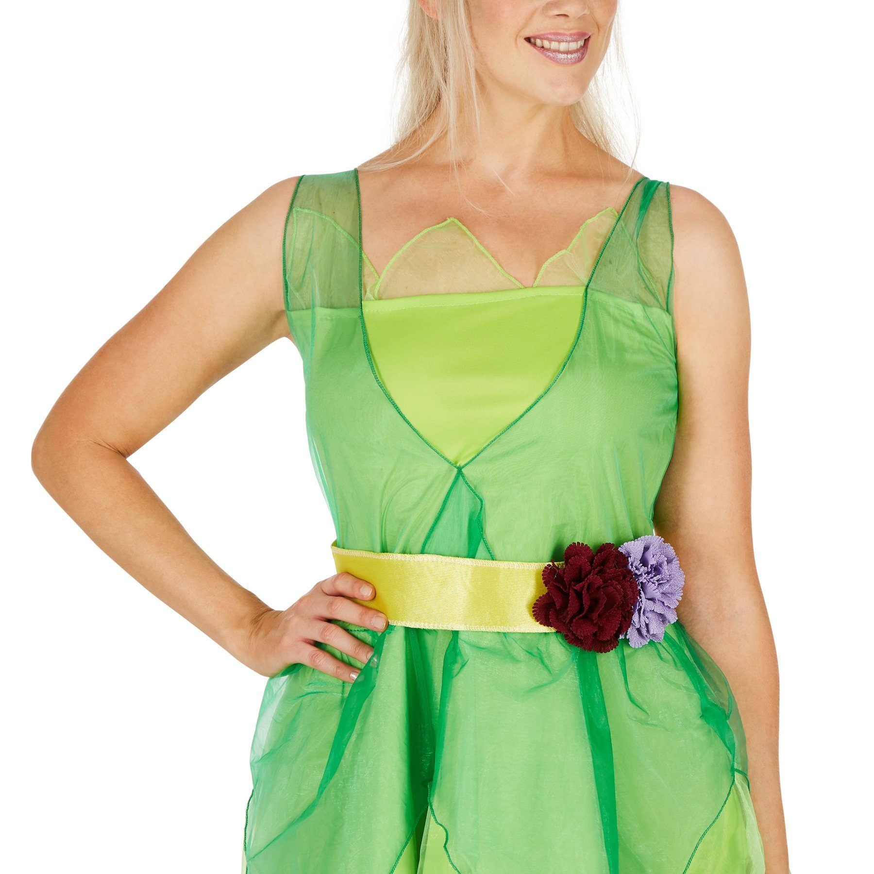 dressforfun Kostüm Frauenkostüm Blumenfee, Verführerisches Kleid