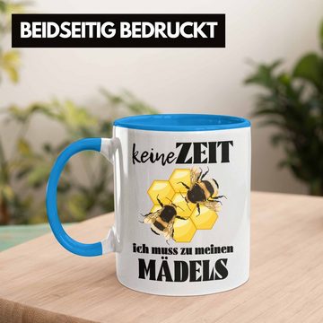 Trendation Tasse Trendation - Imker Geschenk Tasse Bienenzucht Kaffeetasse Geschenkideen Bienenzüchter Bienen Zuebhör