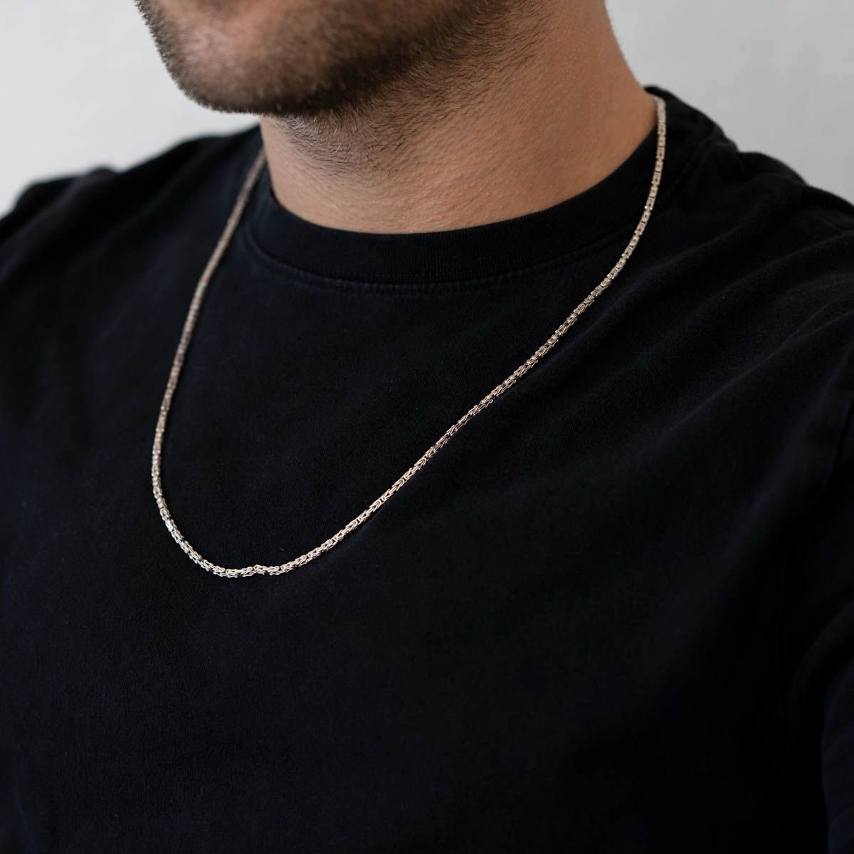 Materia Königskette Herren Halskette 2,5mm K29, 925 Sterling Silber massiv, günstig online kaufen