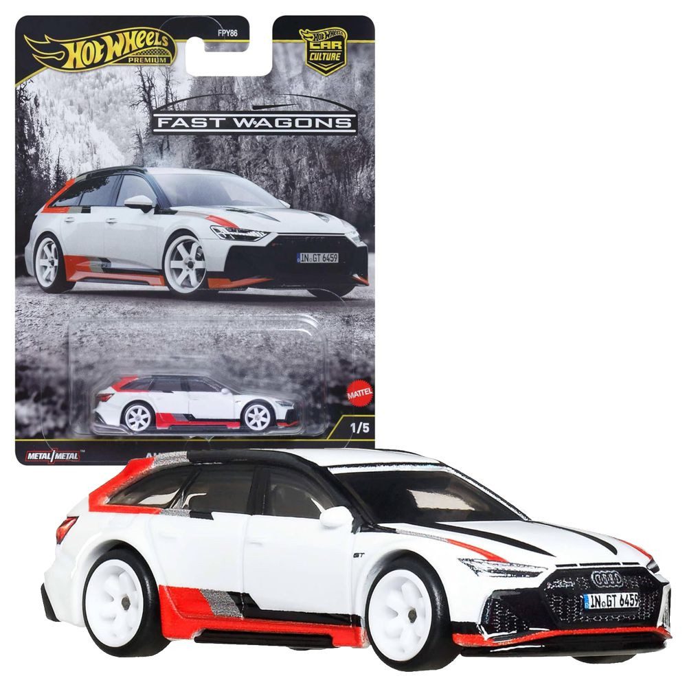 Hot Wheels Spielzeug-Rennwagen Audi RS 6 Avant JBK51 Hot Wheels Premium Car günstig online kaufen