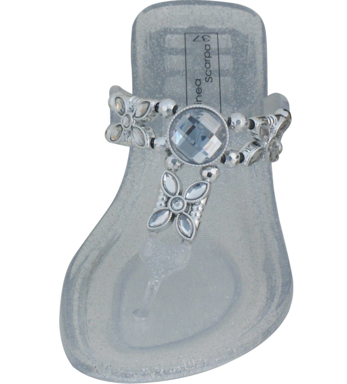 Linea Scarpa Linea Scarpa Flip -Flops Pera modischer Zehentrenner mit Absatz Sommer Шльопанці