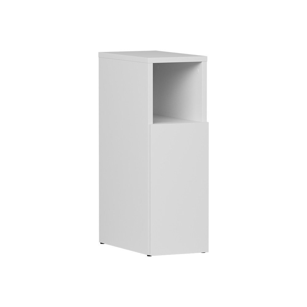 Vicco Nachtschrank Enton, Weiß, 20 x 59.5 cm mit 1 Tür günstig online kaufen