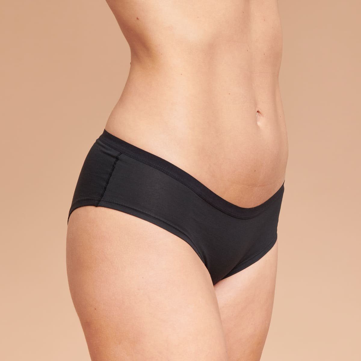 LouAnne Hipster 3-er Pack Panty Biobaumwolle (3-St., 3er-Pack) bequemes Alltags-Basic aus seidenweicher Bio-Baumwolle