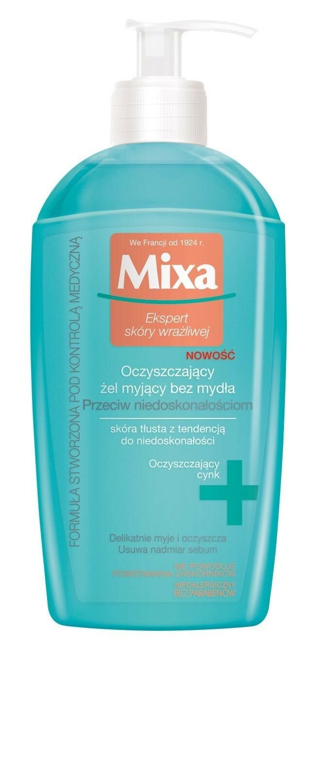 Mixa Gesichtsreinigungsgel Sensitive Haut Expert Soapless Cleansing Gel