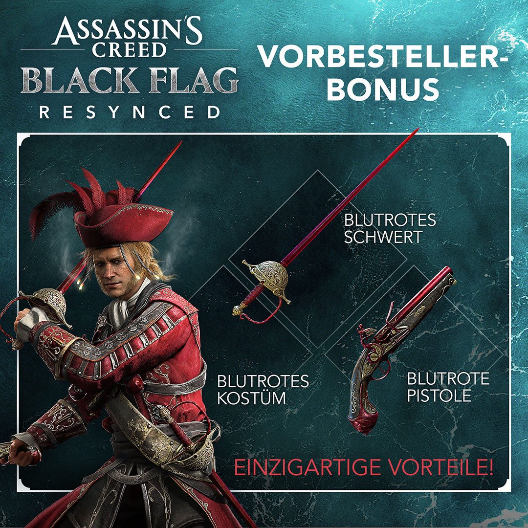 Assassin’s Creed Black Flag Resynced - Launch Edition PlayStation 5